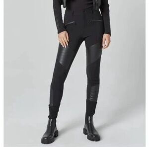 NWT Alp n Rock SLOAN MOTO Black Vegan Leather Pants